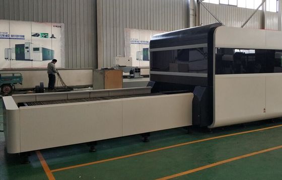 5*10 Feet Cutting Auto Exchanged 2Kw CNC Fiber Laser Cutter